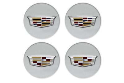 GM Center Cap in Silver with Cadillac Logo 19329848