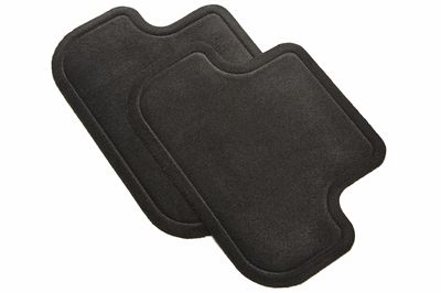 GM Rear Carpeted Floor Mats in Jet Black 22781772