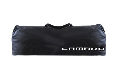 GM Tonneau Cover Bag in Black with Camaro Script,Color:Black 22855148