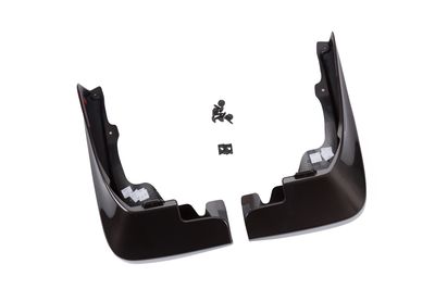 GM Front Molded Splash Guards in Mocha Metallic 22867017