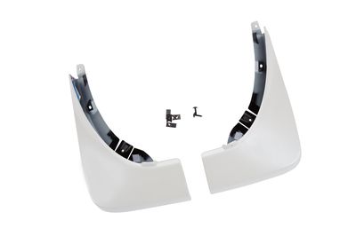 GM Rear Molded Splash Guards in White Diamond Tricoat 22867025