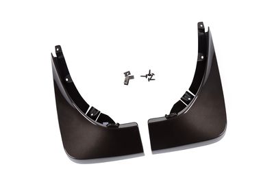 GM Rear Molded Splash Guards in Mocha Metallic 22867026