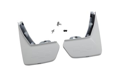 GM Rear Molded Splash Guards in Summit White 22922784