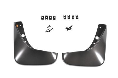 GM Rear Molded Splash Guards in White Diamond 22922798