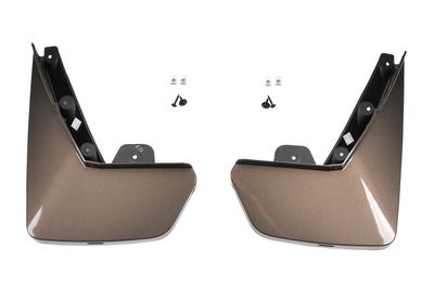 GM Rear Molded Splash Guards in Terra Mocha Metallic 22922800