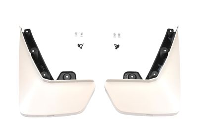 GM Rear Molded Splash Guards in White Diamond 22922806