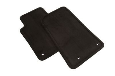 GM Front Carpeted Floor Mats in Black 22926414