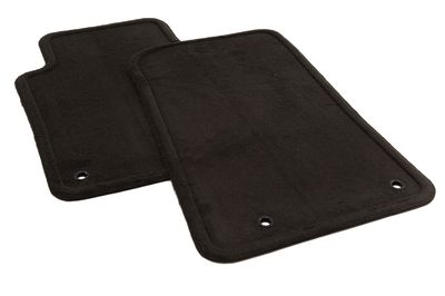 GM Front Carpeted Floor Mats in Black 22926414