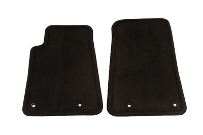 GM Front Carpeted Floor Mats in Black 22926414