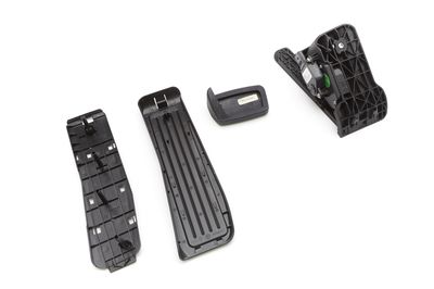 GM Pedal Cover Package in Stainless Steel and Black for Automatic Transmission 22935043