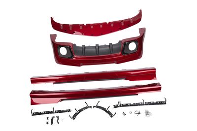 GM Ground Effects Kit in Crystal Red Metallic for LT Models with Dual Exhaust 22986836