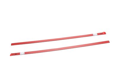 GM Regular Cab Smooth Door Moldings in Cardinal Red 23262678