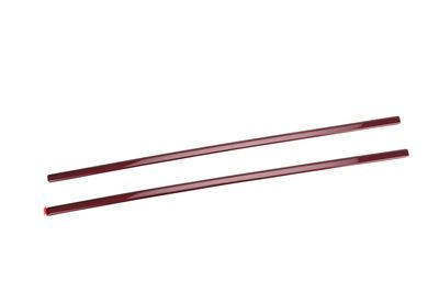 GM Regular Cab Smooth Door Moldings in Cardinal Red 23262678