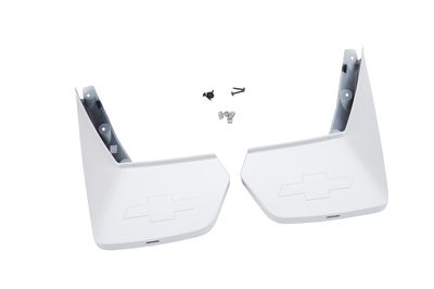 GM Rear Molded Splash Guards in Iridescent Pearl Tricoat 23262788