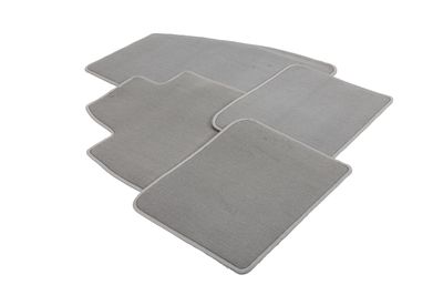 GM Front and Rear Carpeted Floor Mats in Dark Titanium 23326701
