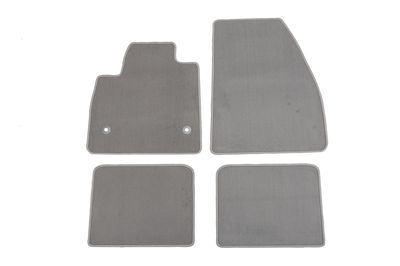 GM Front and Rear Carpeted Floor Mats in Dark Titanium 23326701