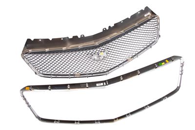 GM Grille in Black Chrome with Cadillac Logo 23332912