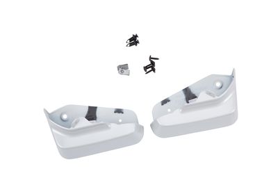 GM Front Molded Splash Guards in White Frost Tricoat 23445045