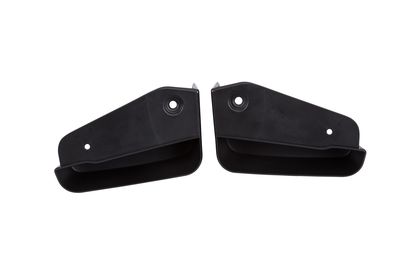 GM Front Molded Splash Guards in Carbon 23445046