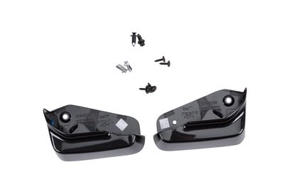 GM Front Molded Splash Guards in Carbon 23445046