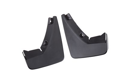 GM Rear Molded Splash Guards in Black Raven,Color:Black Material:Plastic 23450607