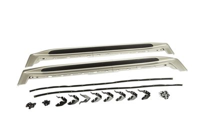 GM Molded Assist Steps in Sparkling Silver Metallic 23460310