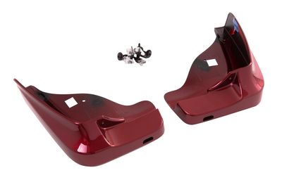 GM Front Molded Splash Guards in Chili Red Metallic 23507191