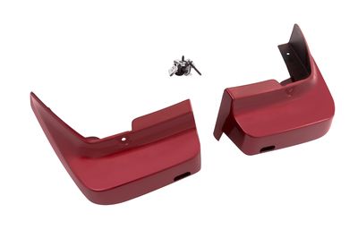 GM Rear Molded Splash Guards in Chili Red Metallic 23507192