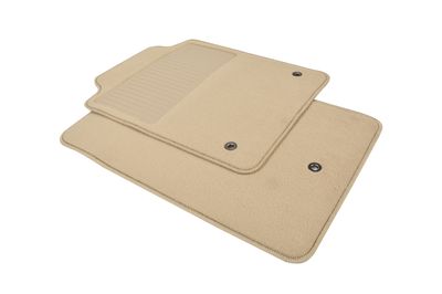 GM Front Carpeted Floor Mats in Light Cashmere 25864434