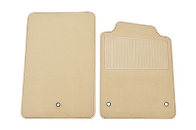 GM Front Carpeted Floor Mats in Light Cashmere 25864434