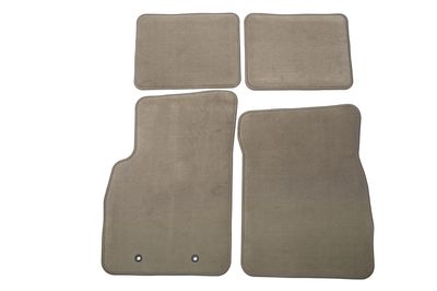 GM Front and Rear Carpeted Floor Mats in Medium Cashmere 25949816