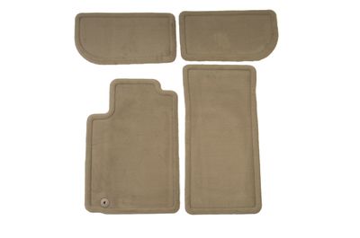 GM Front and Rear Carpeted Floor Mats in Medium Cashmere 25982932