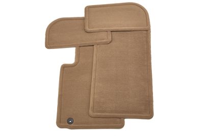 GM Front and Rear Carpet Floor Mats in Cashmere 25993153