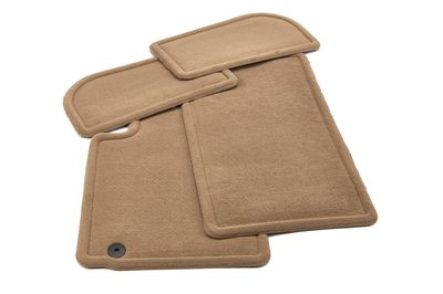 GM Front and Rear Carpet Floor Mats in Cashmere 25993153