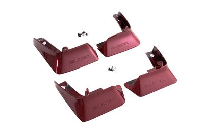 GM Molded Splash Guards in Crimson Red Tintcoat 26682592