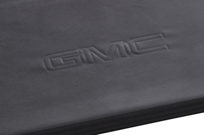 GM Short Box Soft Tri-Fold Folding Tonneau Cover with GMC Logo 84060331