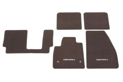 GM Front and Rear Carpeted Floor Mats in Cocoa 84084080