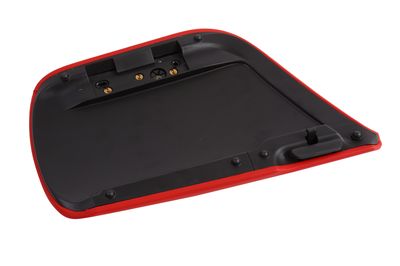 GM Floor Console Lid in Adrenaline Red Leather with Grand Sport Logo 84179899