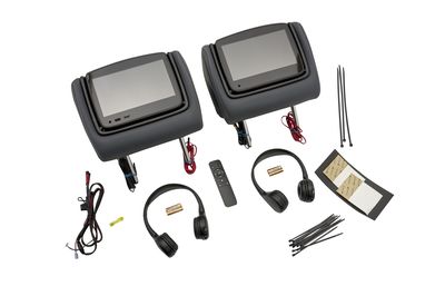 GM Rear-Seat Infotainment System in Dark Galvanized Vinyl 84367614