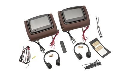 GM Rear-Seat Infotainment System in Chestnut Vinyl 84367617