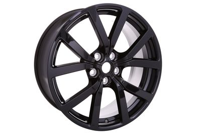 GM 20x8.5-Inch Aluminum 5-Split-Spoke Front Wheel in Black 92279391