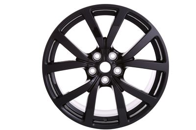 GM 20x8.5-Inch Aluminum 5-Split-Spoke Front Wheel in Black 92279391
