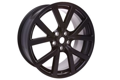 GM 20x9-Inch Aluminum 5-Split-Spoke Rear Wheel in Black 92279392