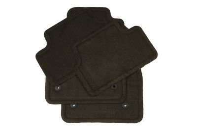 GM Front and Rear Carpeted Floor Mats in Cocoa 95229924