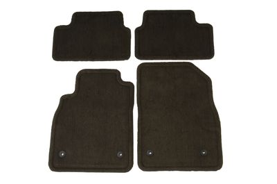GM Front and Rear Carpeted Floor Mats in Cocoa 95229924
