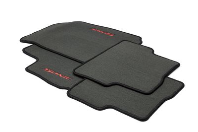 GM Front and Rear Premium Carpeted Floor Mats in Pewter 95332035