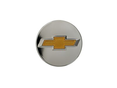 19300043 GM Center Cap in Brushed Aluminum with Bowtie Logo Product Photo 4 of 4