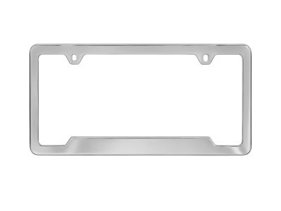 19330373 GM License Plate Frame by Baron & Baron in Chrome with Black Sierra Script Product Photo 1 of 1