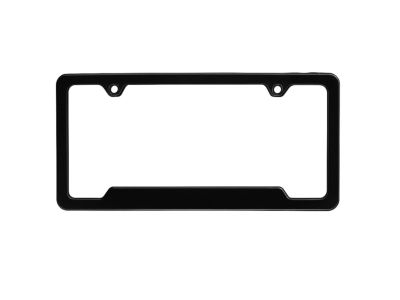 19330376 GM License Plate Frame by Baron & Baron in Black with Chrome Denali Script Product Photo 1 of 1
