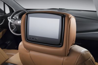 GM Rear-Seat Infotainment System in Brandy Vinyl 84581791